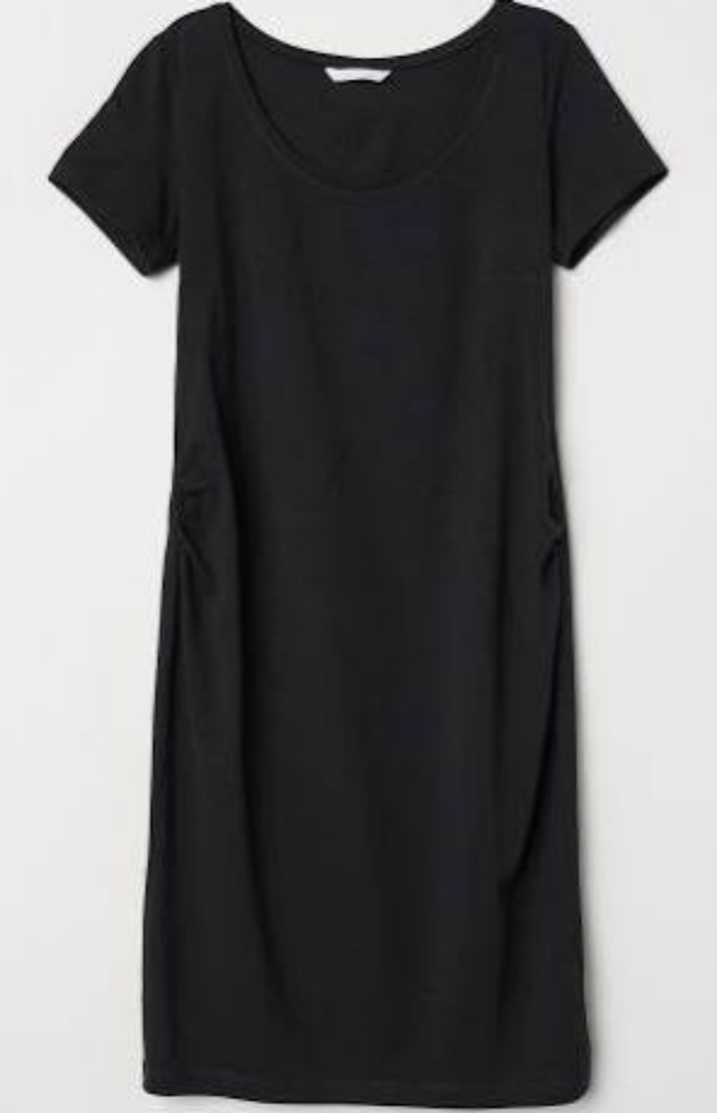 H&M mama maternity black dress